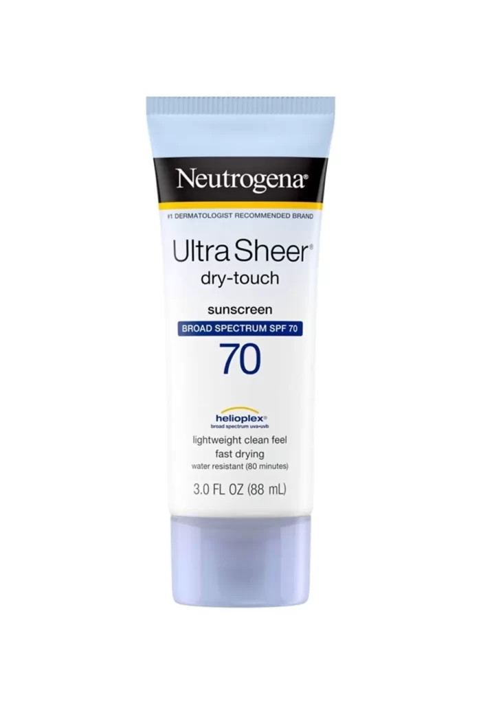 ضد آفتاب فاقد چربی نیتروژینا | Ultra Sheer Dry-Touch Spf 70