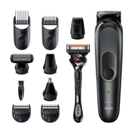 Braun face and body hair trimmer set model mgk7321