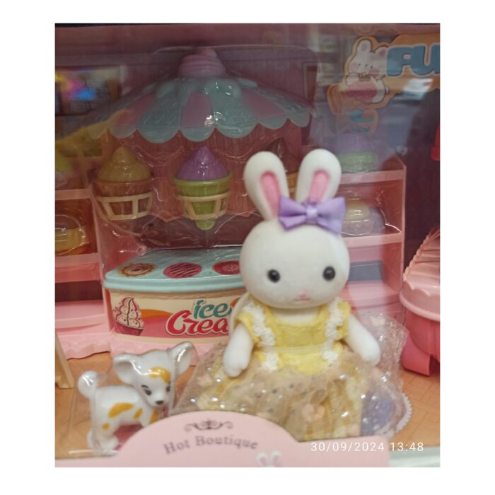 Rabbit ice cream store set code 6692