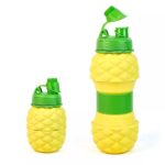 Pineapple foldable silicone thermos